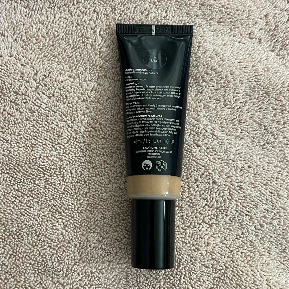 Laura Mercier Tinted Moisturizer Blurred Matte Women 1.5oz‎ 3N Sand SPF 30 NIB
